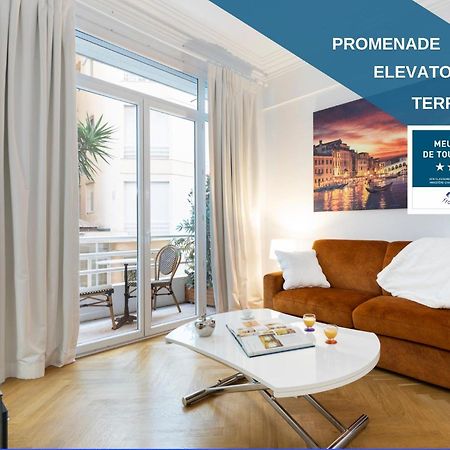 니스 Promenade, 2Pieces Chic Et Clim Avec Terrasse 아파트 외부 사진