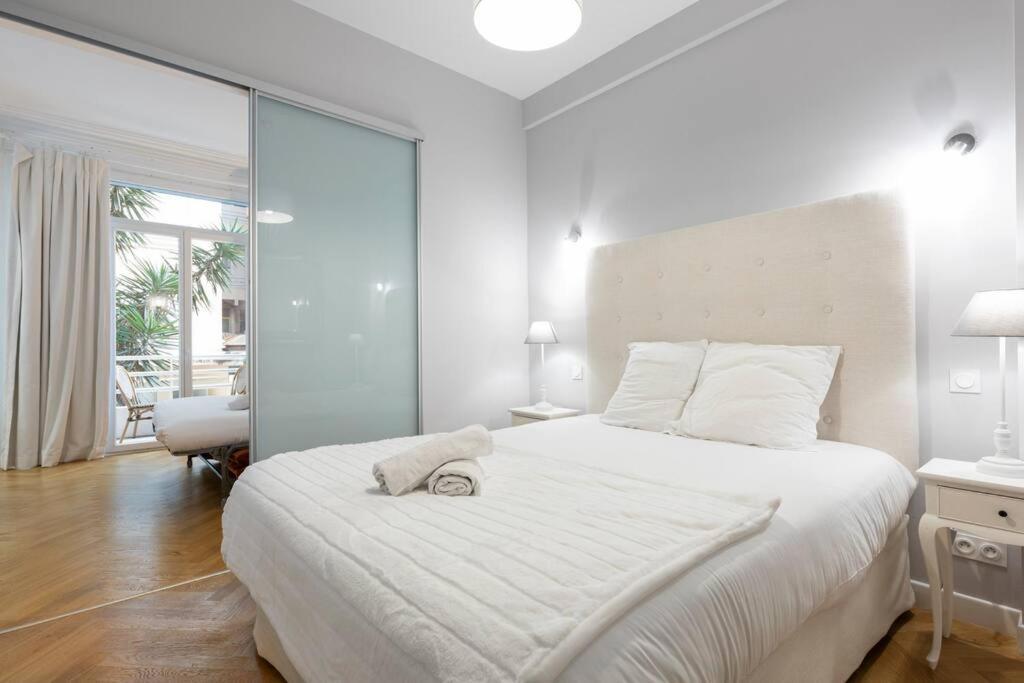 니스 Promenade, 2Pieces Chic Et Clim Avec Terrasse 아파트 외부 사진
