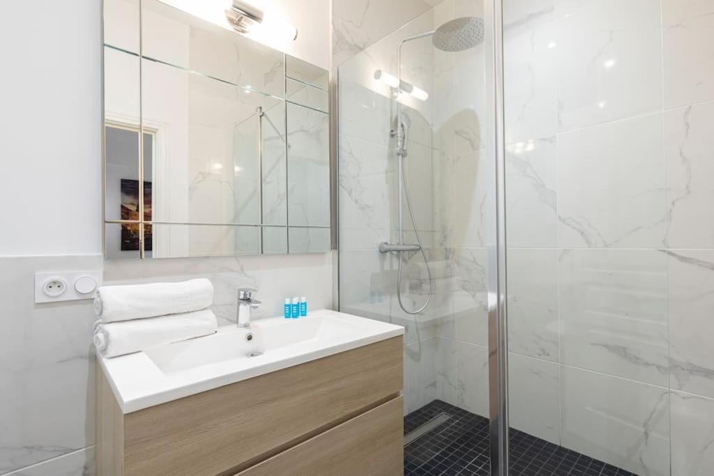 니스 Promenade, 2Pieces Chic Et Clim Avec Terrasse 아파트 외부 사진