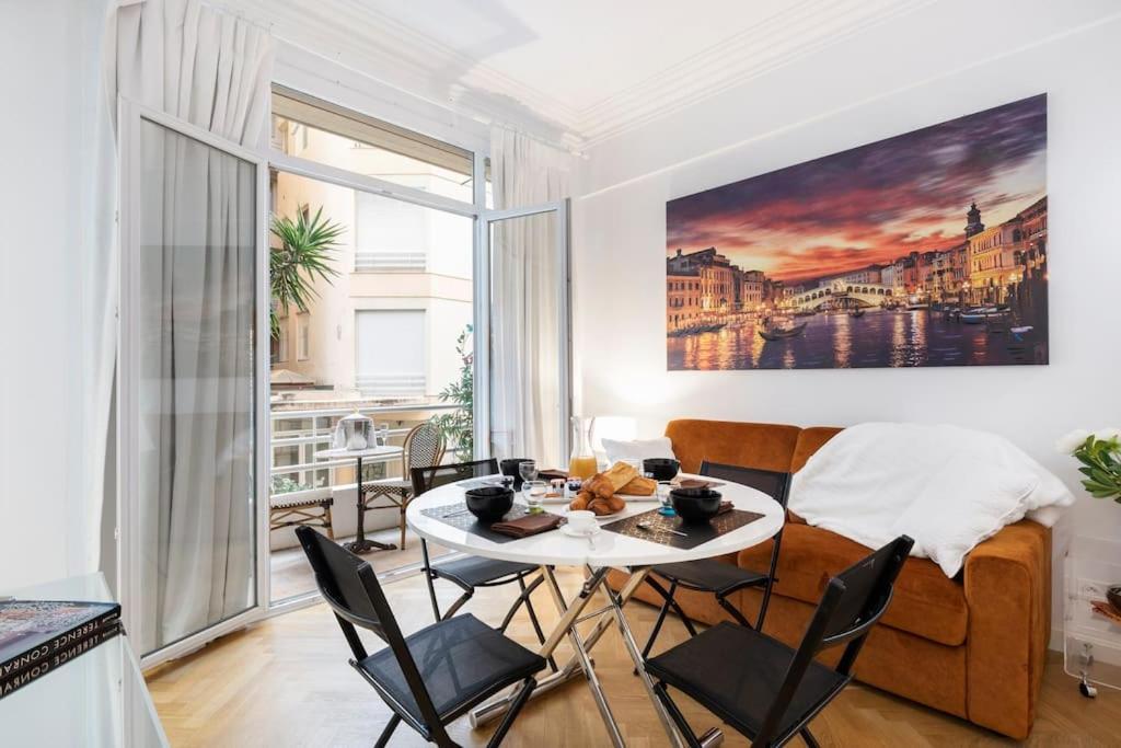 니스 Promenade, 2Pieces Chic Et Clim Avec Terrasse 아파트 외부 사진